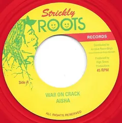 Aisha (34) – War On Crack (Vinyl, 7")