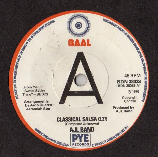 AJL Band – Classical Salsa