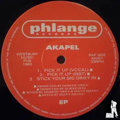 Akapel / DJ Use – Pick It Up EP (Vinyl, 12")
