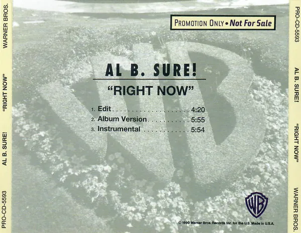 Al B. Sure! – Right Now