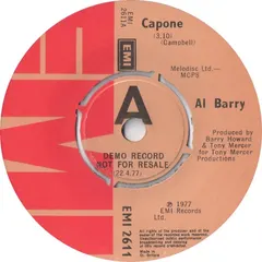 Al Barry – Capone (Vinyl, 7")