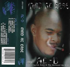 Al-D – Mind At Ease (Cassette, Album)