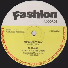 Al Deval – Midnight Sax / Skulldubbery (Vinyl, 12")
