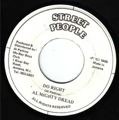 Al Mighty Dread* – Do Right (Vinyl, 7")