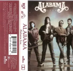 Alabama – Alabama Live (Cassette, Album)
