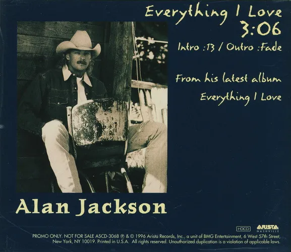 Alan Jackson (2) – Everything I Love
