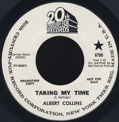 Albert Collins – Taking My Time (Vinyl, 7")