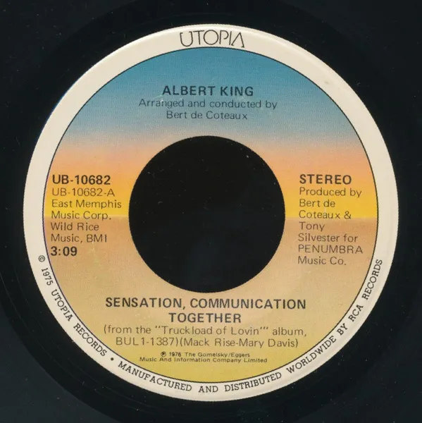 Albert King – Sensation, Communication Together