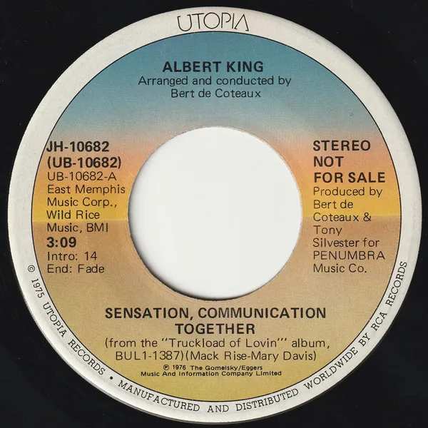 Albert King – Sensation, Communication Together