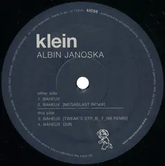 Albin Janoska – Baheux (Vinyl, 12")