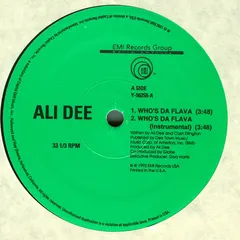 Ali Dee EMI Records USA – Who's Da Flava (Vinyl, 12")