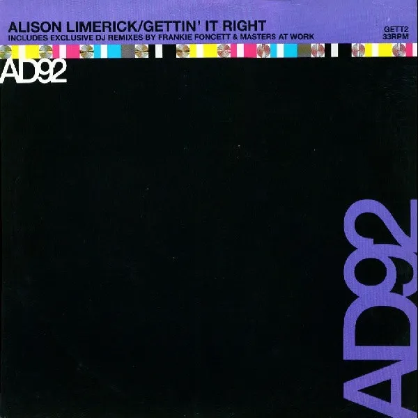 Alison Limerick – Gettin' It Right