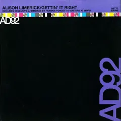 Alison Limerick – Gettin' It Right (Vinyl, 12")