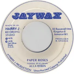 Alla Robin – Paper Roses (Vinyl, 7")