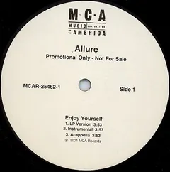 Allure (3) – Enjoy Yourself (Vinyl, 12")
