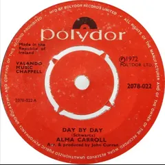 Alma Carroll – Day By Day (Vinyl, 7")