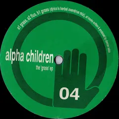 Alpha Children – The Grass EP (Vinyl, 12")