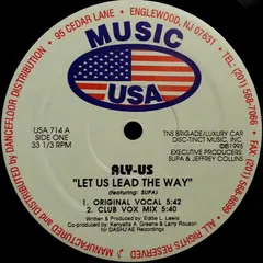 Aly-Us – Let Us Lead The Way (Vinyl, 12")