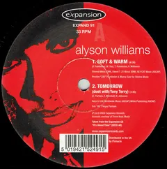 Alyson Williams – Soft & Warm EP (Vinyl, 12")