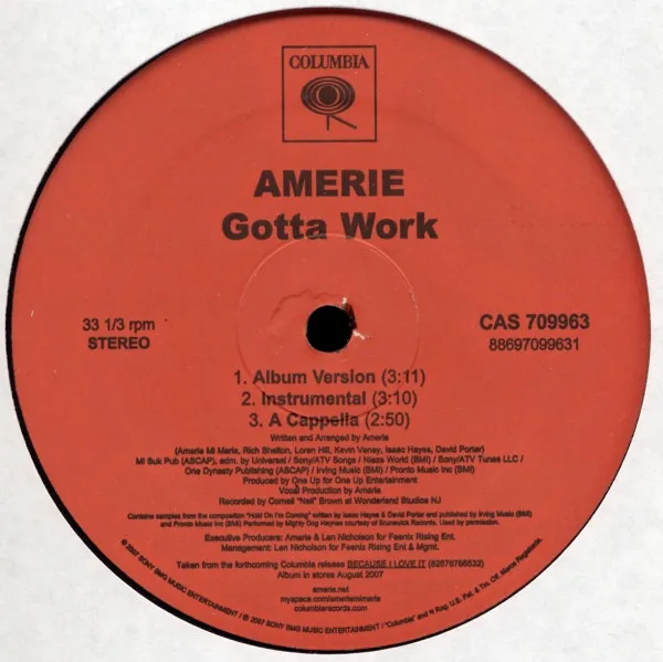 Amerie – Gotta Work