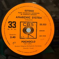 Anarchic System – Pochoclo = Pop Corn (Vinyl, 7")