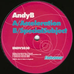 Andy B (9) – Acceleration / Special Subject