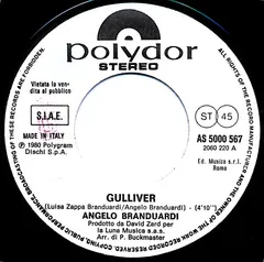 Angelo Branduardi – Gulliver (Vinyl, 7")