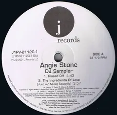Angie Stone – DJ Sampler (Vinyl, 12")