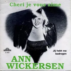 Ann Wickersen – Cheri Je Vous Aime (Vinyl, 7")