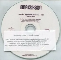 Anna Eriksson – Kesällä Kerran (CDr, Single)