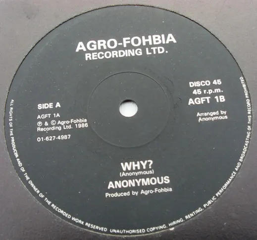 Anonymous – Why?