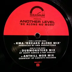 Another Level – Be Alone No More (Vinyl, 12")