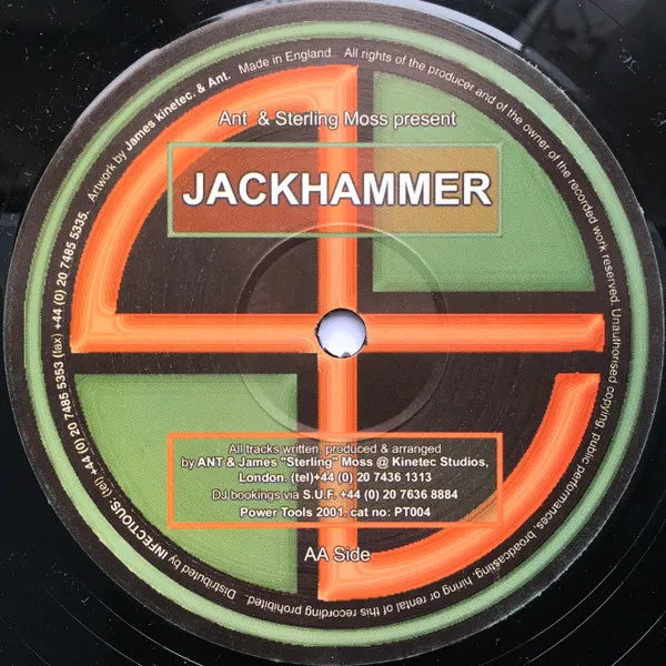Ant & Sterling Moss* – Jackhammer