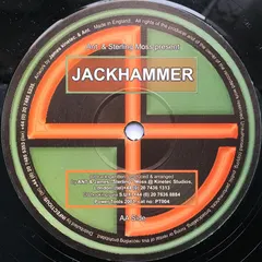 Ant & Sterling Moss* – Jackhammer (Vinyl, 12")