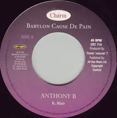 Anthony B – Babylon Cause De Pain (Vinyl, 7")