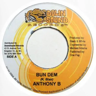 Anthony B – Bun Dem