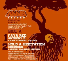 Anthony B – Faya Red (Vinyl, 10")