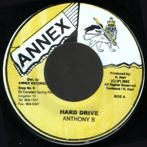 Anthony B – Hard Drive