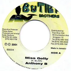 Anthony B – Miss Gotty (Vinyl, 7")