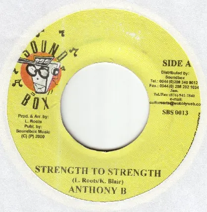 Anthony B – Strength To Strength