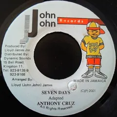 Anthony Cruz – Seven Days (Vinyl, 7")