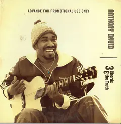 Anthony David – 3 Chords & The Truth (CD, Advance)