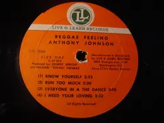 Anthony Johnson – Reggae Feeling (Vinyl, LP)