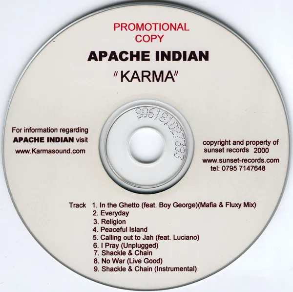 Apache Indian – Karma