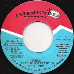 Apache Scratchy, Anthony Red Rose – Girls (Vinyl, 7")
