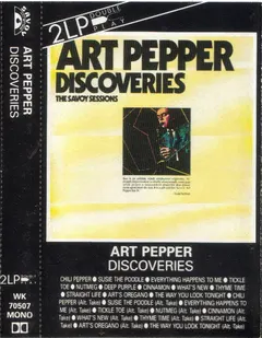 Art Pepper – Discoveries (Cassette, Album)
