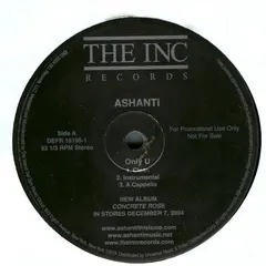 Ashanti – Only U / Turn It Up (Vinyl, 12")