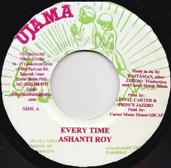 Ashanti Roy ** – Every Time