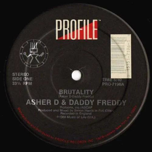 Asher D & Daddy Freddy – Brutality