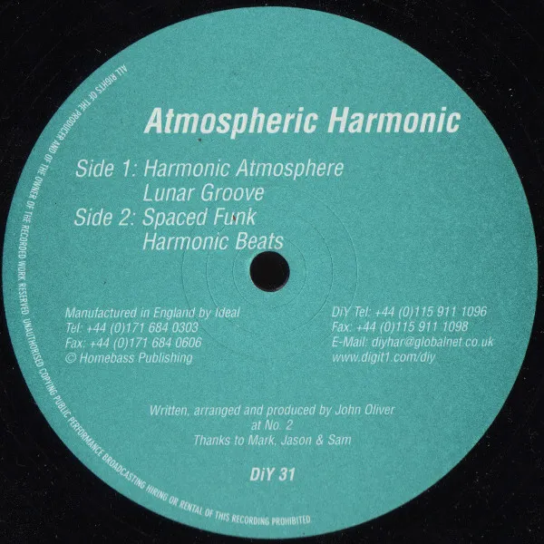 Atmospheric Harmonic – Harmonic Atmosphere